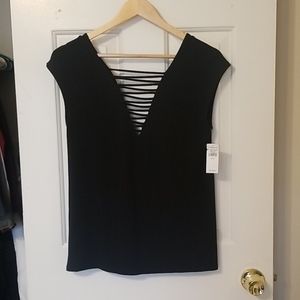 American Eagle Plunge V-Neck Sleeveless Shirt